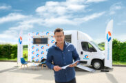 Le camion Fibre Bouygues Telecom va à la rencontre des Français