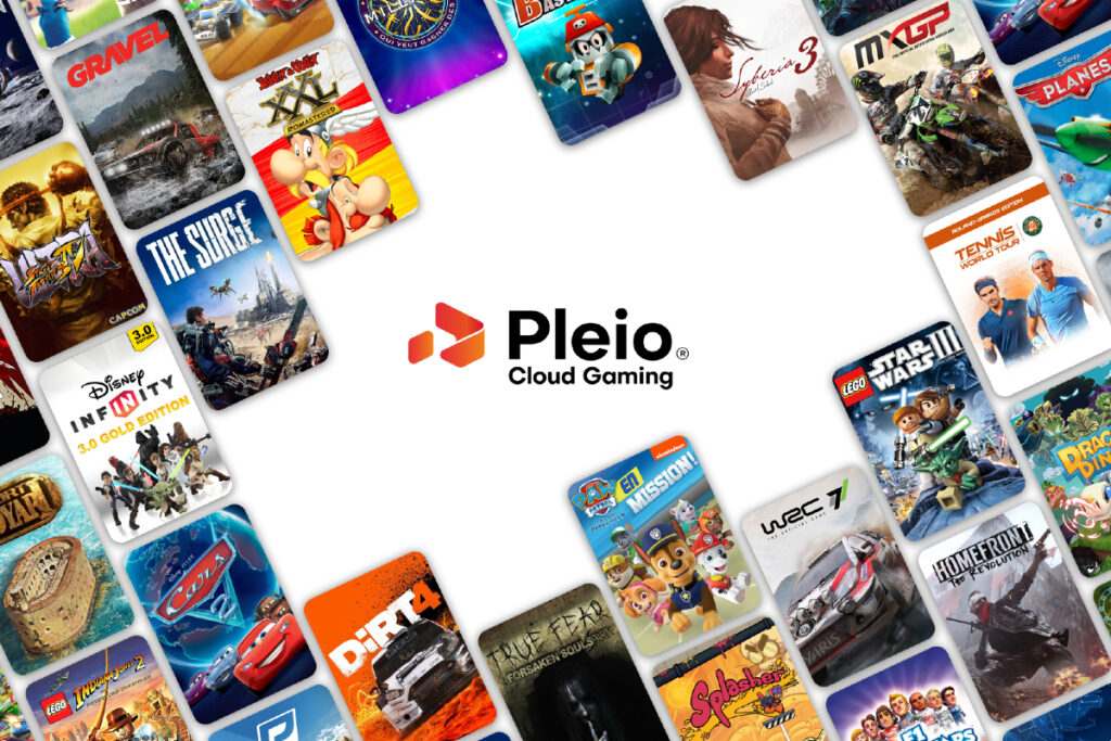 Plus de 100 jeux désormais disponibles en illimité sur Pleio !